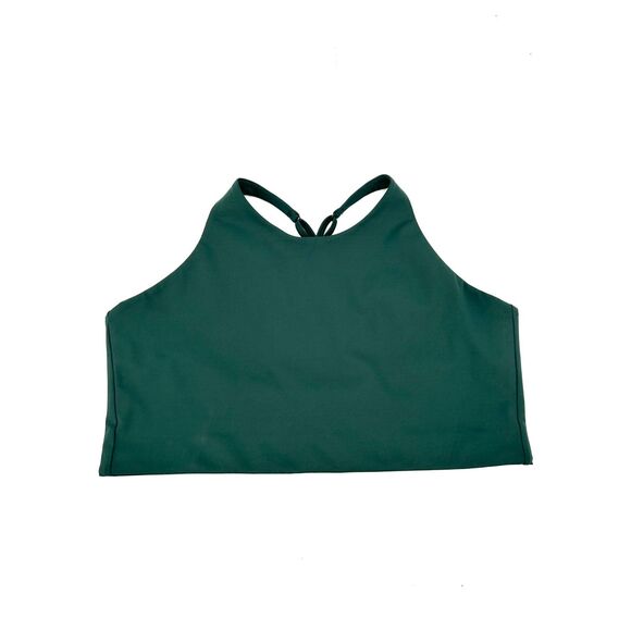 girlfriend collective Other - GIRLFRIEND COLLECTIVE Dark Green Topanga Athletic Workout Sports Bra Size 4XL